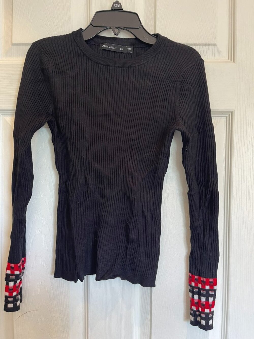 Karen Millen black sweater, size XS
